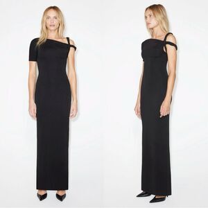 NWT KHY Sueded Stretch Twist Maxi Dress